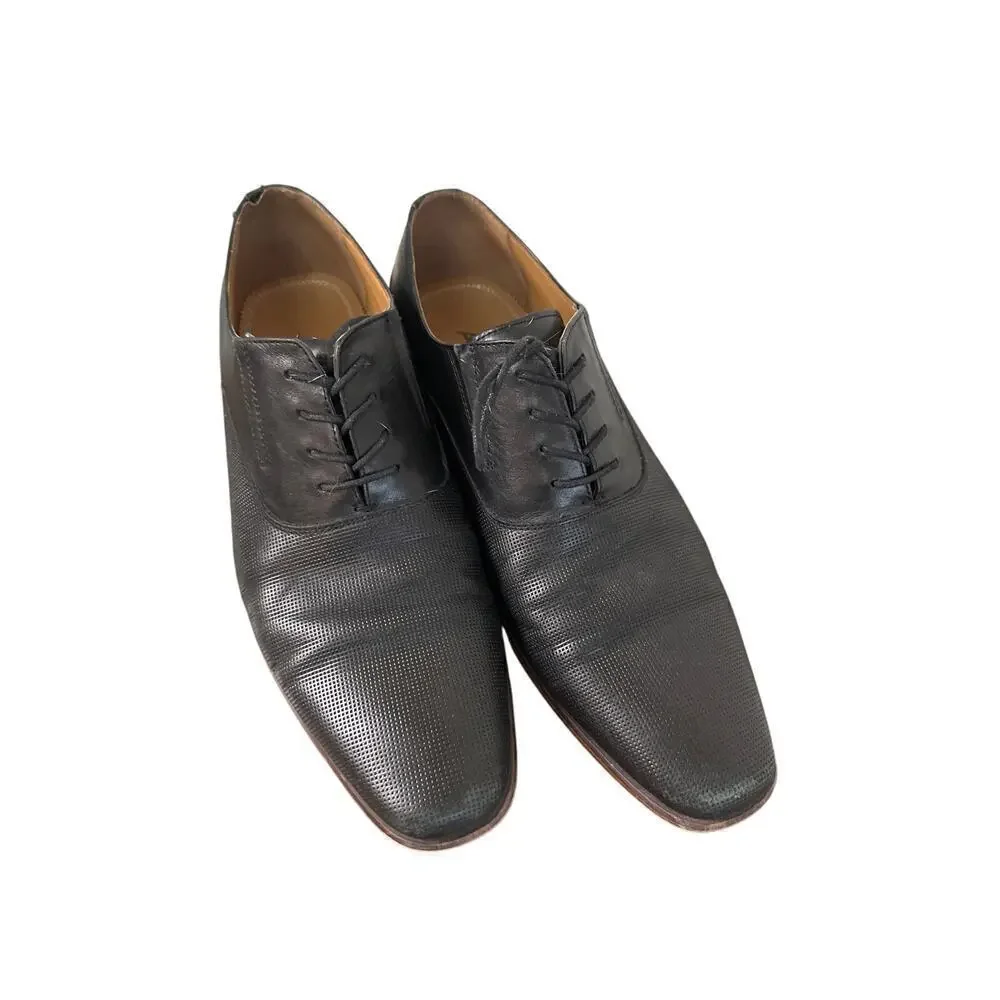 Aldo Mens Shoes, Size 8, Black leather